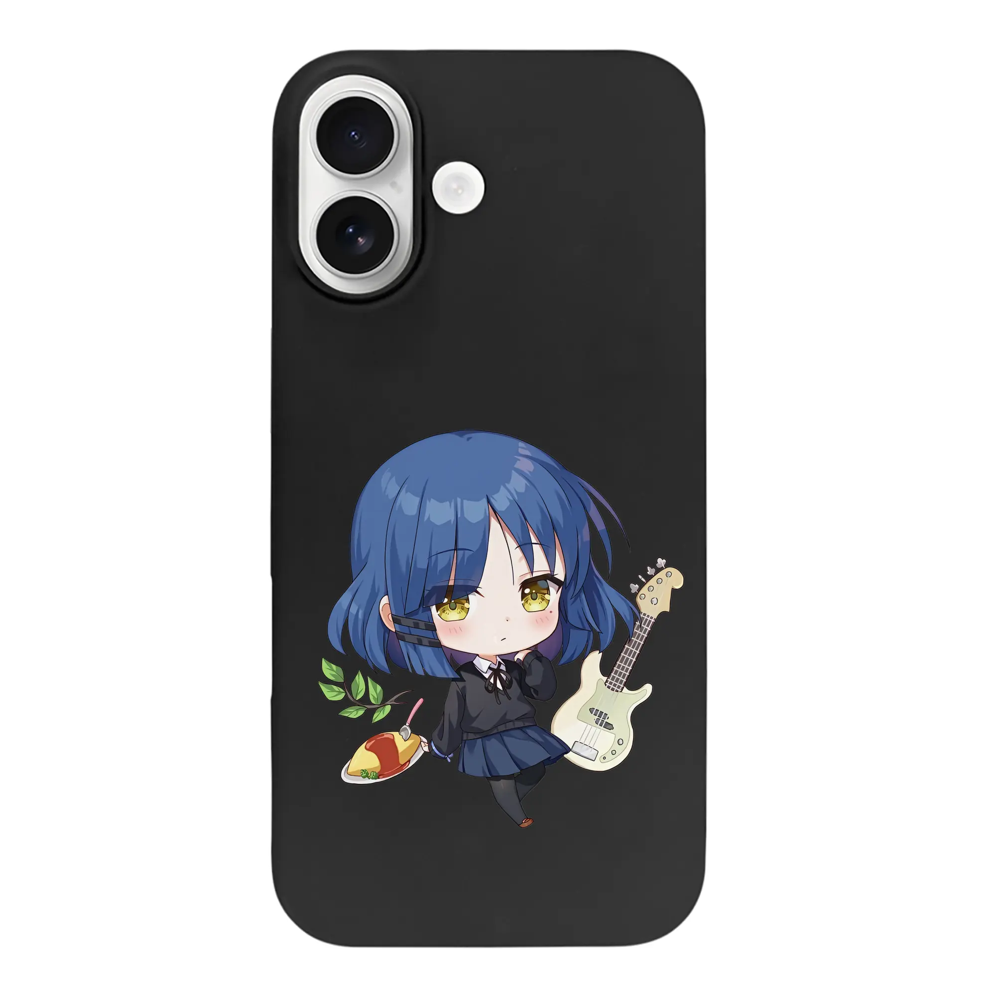 ぼっちざろっく！ グッズ,山田リョウ - iPhone 17 シリーズ シリコンケース 薄型 耐衝撃 指紋防止 ソフトタッチカバー 精密フィット 傷防止 保護ケース iPhone 17/17 Air/17 Pro/17 Pro Max 対応